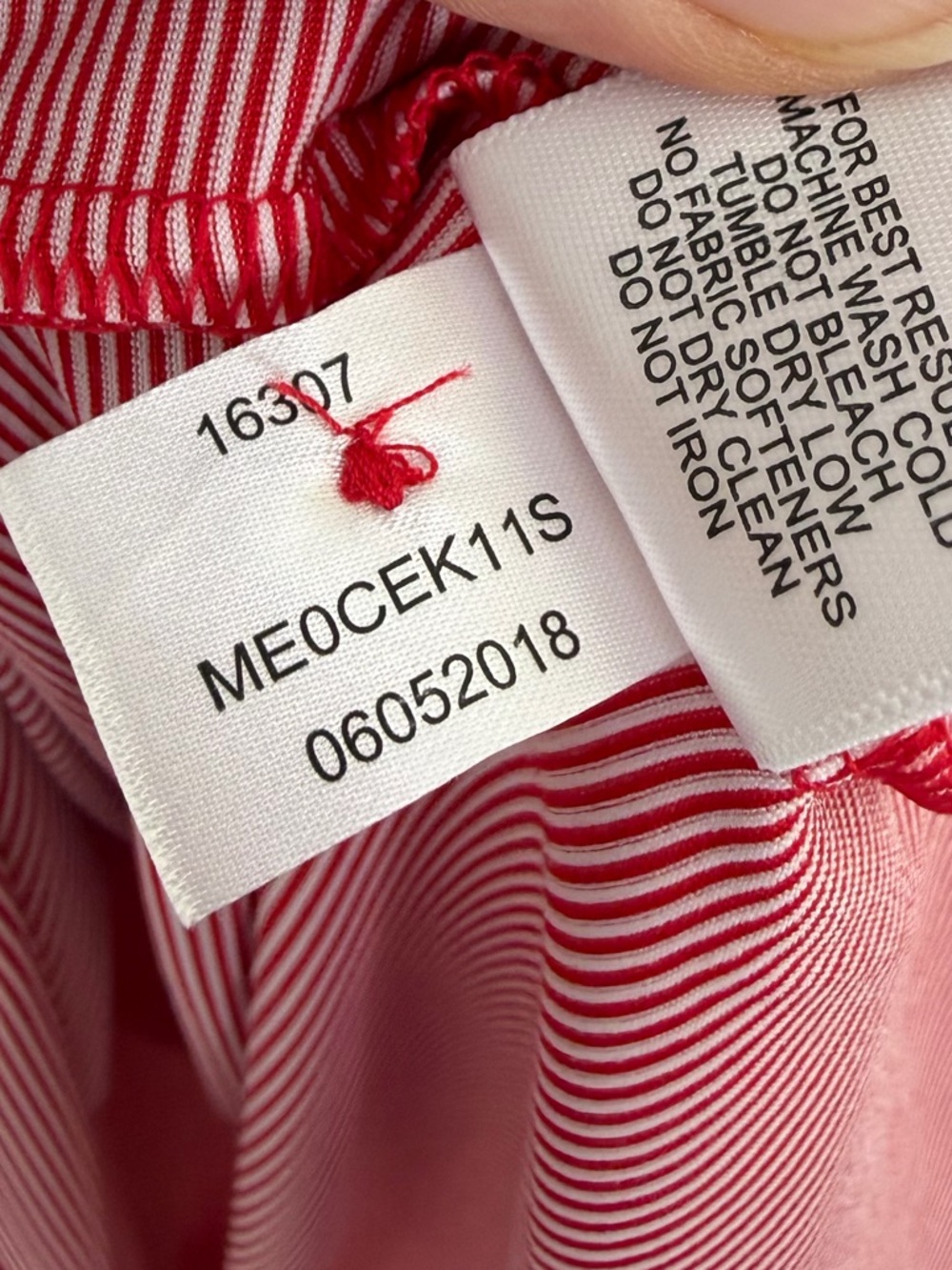PETER MILLAR Ole Miss Jubilee Stripe Performance Polo in Red MEOCEK11S - Picture 9 of 9